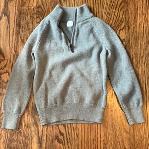 Crewcuts size 4-5 boys grey sweater